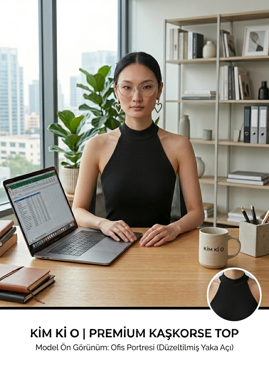 Şık Tasarım Kaşkorse Üst - Basic Chic Koleksiyonu